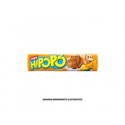 BISCOITO RECHEADO DOCE DE LEITE HIPOPO 1X30X110G